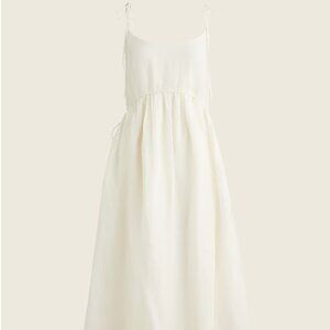 J Crew Swoop neck midi dress